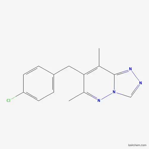 7-[(4-Chlorophenyl)methyl]-6,8-dimethyl-[1,2,4]triazolo[4,3-b]pyridazine