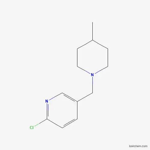 2-Chloro-5-[(4-methylpiperidin-1-yl)methyl]pyridine