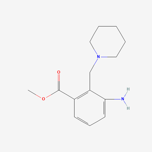 3-AMINO-2-PIPERIDIN-1-YLMETHYL-BENZOIC ACID METHYL ESTER