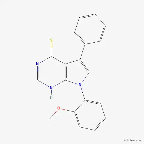 7-(2-methoxyphenyl)-5-phenyl-7H-pyrrolo[2,3-d]pyrimidine-4-thiol