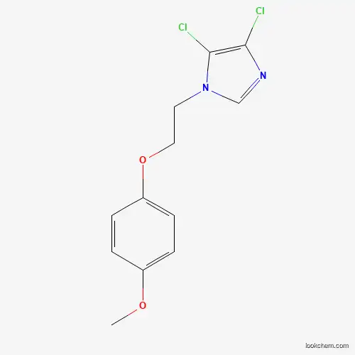 Molecular Structure of 900287-29-8 (4,5-Dichloro-1-[2-(4-methoxyphenoxy)ethyl]imidazole)