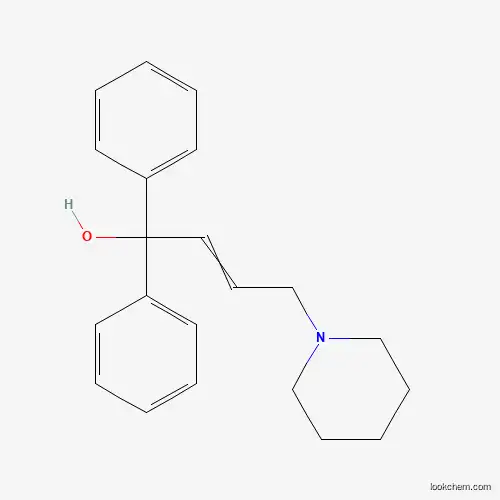 Molecular Structure of 972-03-2 (2-Buten-1-ol, 1,1-diphenyl-4-piperidino-)