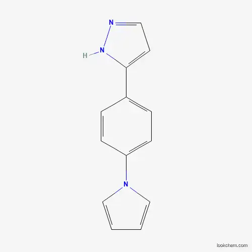 Molecular Structure of 1007072-92-5 (3-[4-(1H-pyrrol-1-yl)phenyl]-1H-pyrazole)