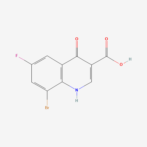 8-Bromo-6-fluoro-4-hydroxy-3-quinolinecarboxylic acid