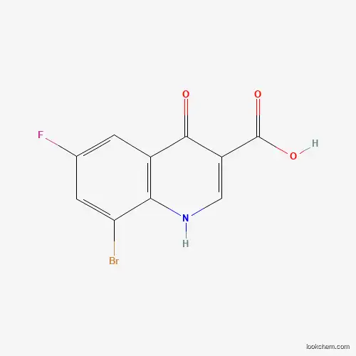 8-bromo-6-fluoro-4-hydroxy-3-Quinolinecarboxylic acid