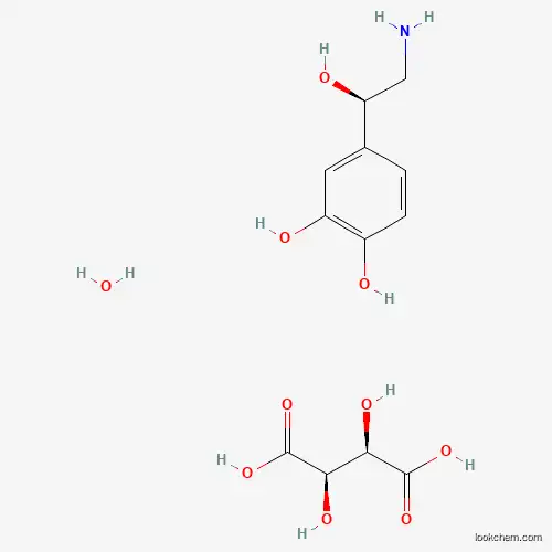 Molecular Structure of 34888-32-9 (Norepinephrine bitartrate)