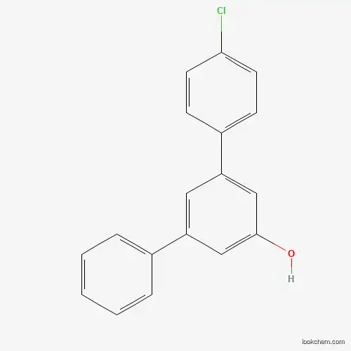 Molecular Structure of 115752-51-7 (4-Chloro-1,1':3',1''-terbenzene-5'-ol)