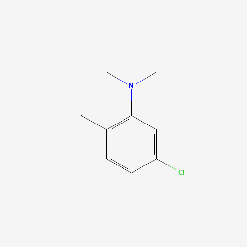 Molecular Structure of 136041-67-3 (5-Chloro-N,N-dimethyl-O-toluidine)