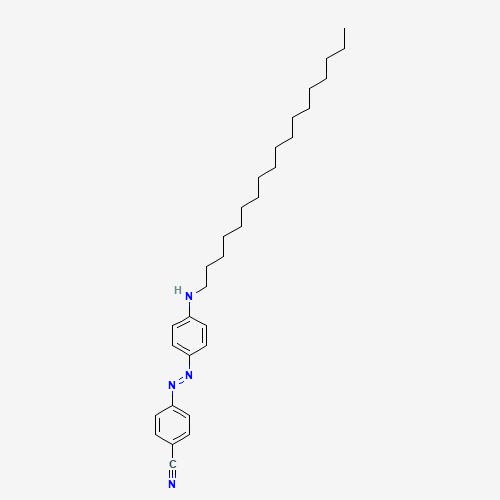 Molecular Structure of 160098-72-6 (4'-Octadecylamino-4-cyanoazobenzene)