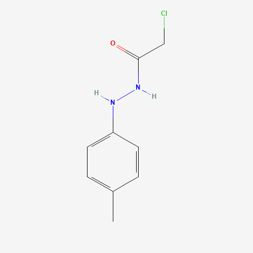 Molecular Structure of 167155-55-7 (2-Chloroacetic acid 2-(4-methylphenyl)hydrazide)