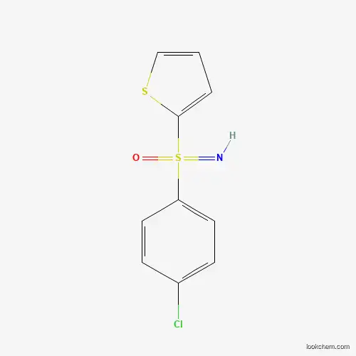Molecular Structure of 175202-98-9 ((4-Chlorophenyl)-imino-oxo-thiophen-2-yl-lambda6-sulfane)