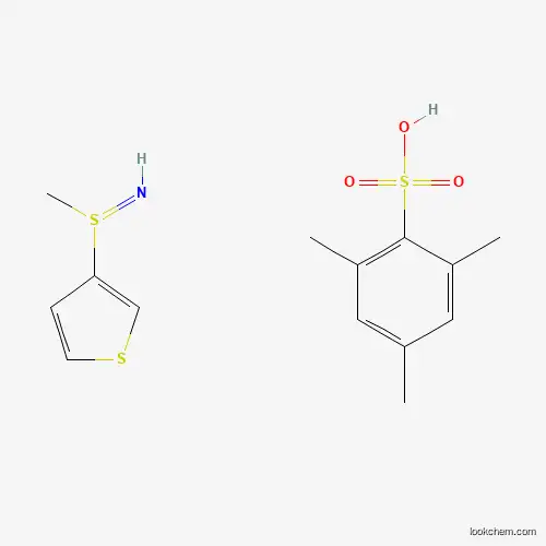 Molecular Structure of 175203-05-1 (3-(Methylsulfinoimidoyl)thiophene 2,4,6-trimethylbenzenesulfonate)