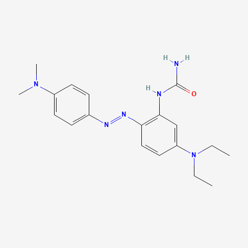 Molecular Structure of 198010-51-4 (N-(5-(diethylamino)-2-{[4-(dimethylamino)phenyl]diazenyl}phenyl)urea)