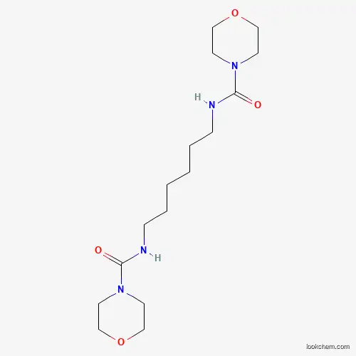 Molecular Structure of 24185-22-6 (N,N'-Hexamethylenebis(4-carbamoylmorpholine))