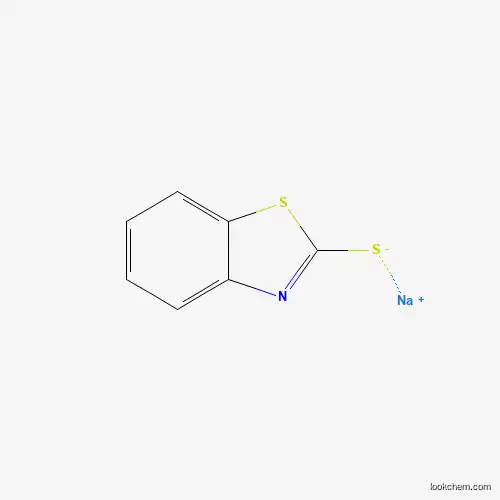 Molecular Structure of 26249-01-4 (Sodium 2-mercaptobenzothiazole)