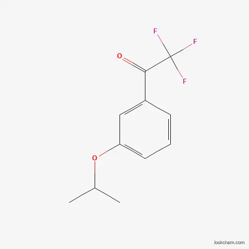 Molecular Structure of 286017-70-7 (3'-iso-Propoxy-2,2,2-trifluoroacetophenone)