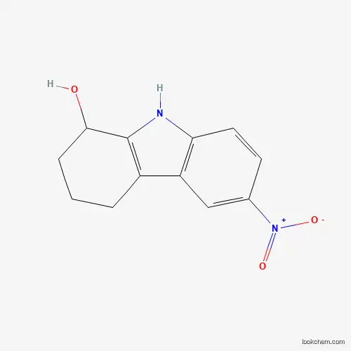Molecular Structure of 294648-06-9 (6-Nitro-2,3,4,9-tetrahydro-1H-carbazol-1-ol)