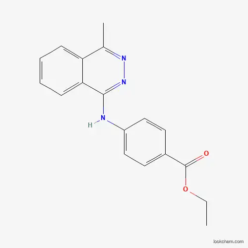 Molecular Structure of 333776-08-2 (Ethyl 4-[(4-methylphthalazin-1-yl)amino]benzoate)