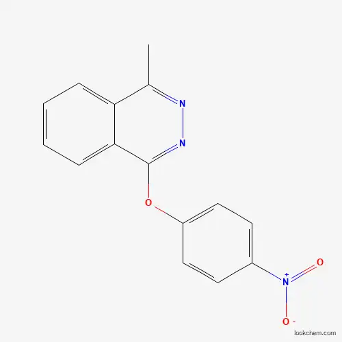 Molecular Structure of 333776-16-2 (1-Methyl-4-(4-nitrophenoxy)phthalazine)