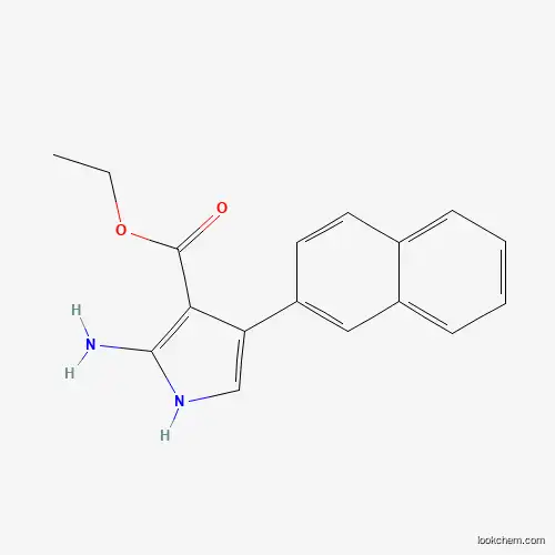 Ethyl 2-amino-4-(naphthalen-2-yl)-1H-pyrrole-3-carboxylate