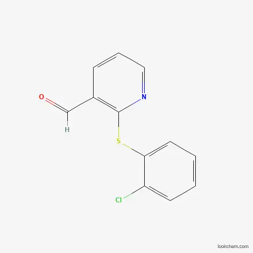 2-[(2-Chlorophenyl)Sulfanyl]Nicotinaldehyde