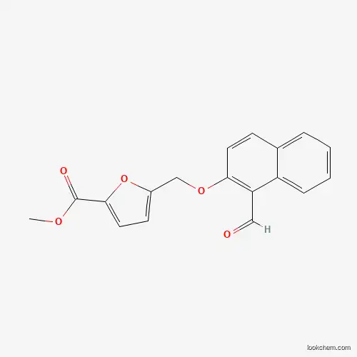 Methyl 5-{[(1-formyl-2-naphthyl)oxy]methyl}-2-furoate