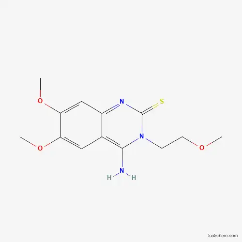 4-Amino-6,7-dimethoxy-3-(2-methoxyethyl)quinazoline-2-thione