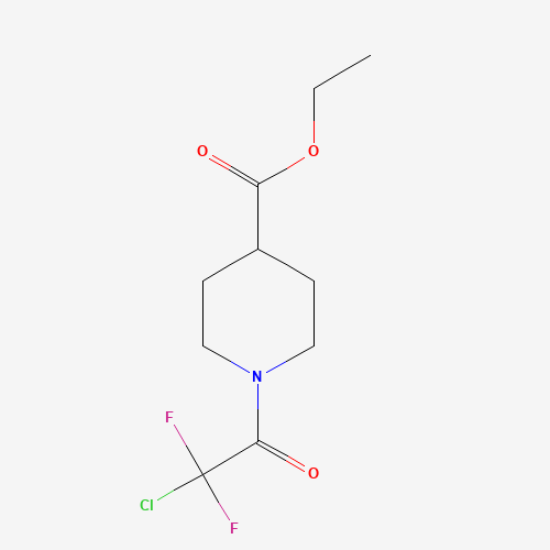 ETHYL 1-(2-CHLORO-2,2-DIFLUOROACETYL)-4-PIPERIDINECARBOXYLATE
