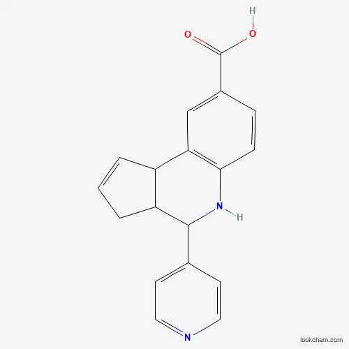 4-PYRIDIN-4-YL-3A,4,5,9B-TETRAHYDRO-3 H-CYCLOPENTA[ C ]QUINOLINE-8-CARBOXYLIC ACID