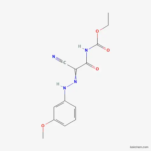 ETHYL N-(2-CYANO-2-[2-(3-METHOXYPHENYL)HYDRAZONO]ACETYL)CARBAMATE