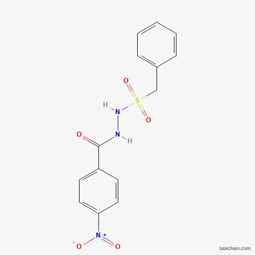 Molecular Structure of 5535-83-1 (N'-benzylsulfonyl-4-nitrobenzohydrazide)