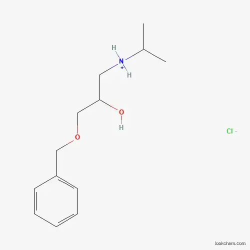 Molecular Structure of 56135-64-9 (1-(Benzyloxy)-3-(isopropylamino)propan-2-OL hydrochloride)