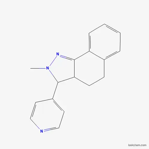 2-Methyl-3-(pyridin-4-yl)-3,3a,4,5-tetrahydro-2H-benzo[g]indazole