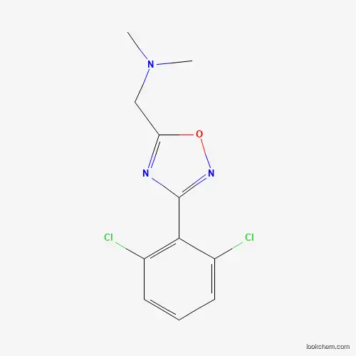 Molecular Structure of 680216-25-5 (1-[3-(2,6-dichlorophenyl)-1,2,4-oxadiazol-5-yl]-N,N-dimethylmethanamine)