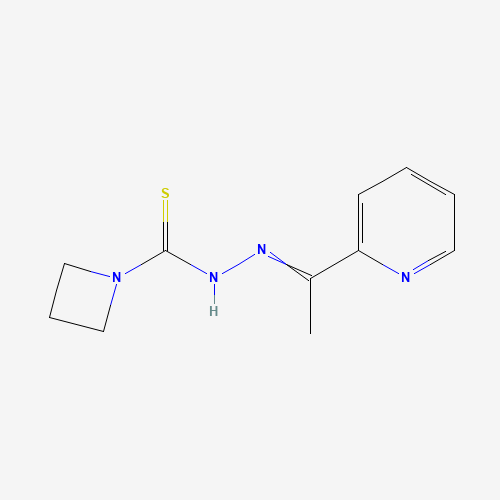 Molecular Structure of 1973511-06-6 (1-Azetidinecarbothioic acid, [1-(2-pyridinyl)ethylidene]hydrazide)