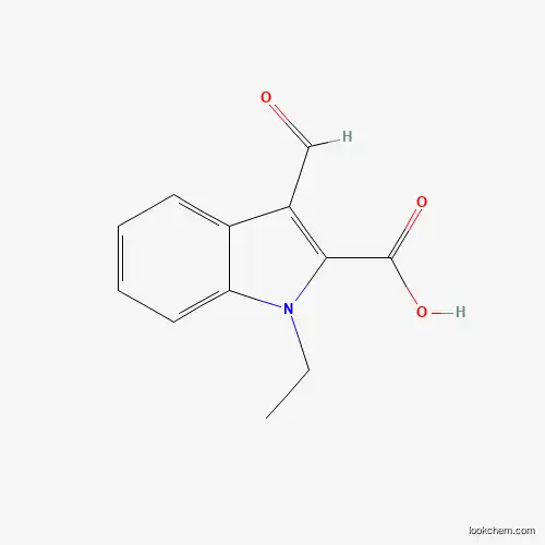 1-Ethyl-3-formyl-1H-indole-2-carboxylic acid