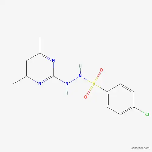 Molecular Structure of 790285-73-3 (4-chloro-N'-(4,6-dimethylpyrimidin-2-yl)benzenesulfonohydrazide)