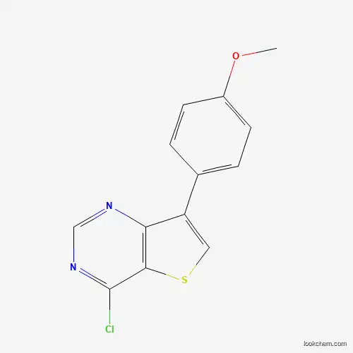 4-클로로-7-(4-메톡시-페닐)-티에노[3,2-D]-피리미딘