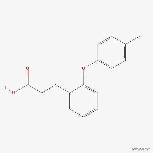 3-[2-(4-methylphenoxy)phenyl]propanoic Acid