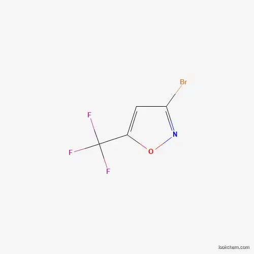 Molecular Structure of 933673-61-1 (3-Bromo-5-(trifluoromethyl)-1,2-oxazole)