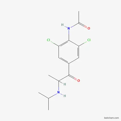 Molecular Structure of 97110-64-0 (N-[2,6-Dichloro-4-[2-[(1-methylethyl)amino]-1-oxopropyl]phenyl]acetamide)