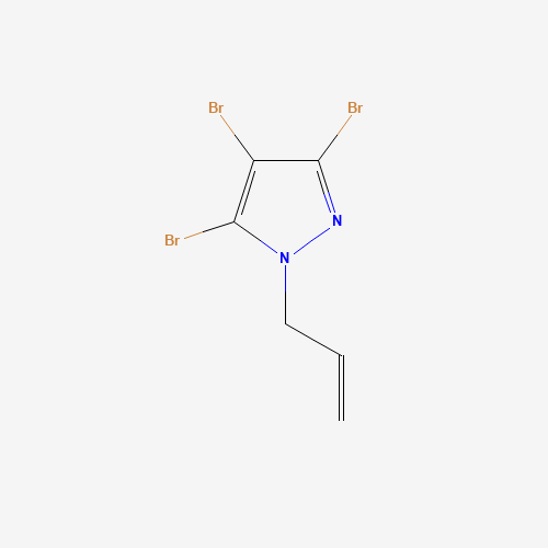 Molecular Structure of 13369-77-2 (1-Allyl-3,4,5-tribromopyrazole)