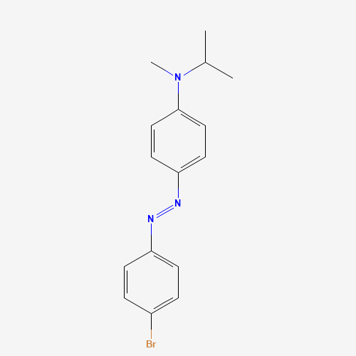 Molecular Structure of 196082-83-4 (4-(4-Bromophenylazo)-N-isopropyl-N-methylaniline)
