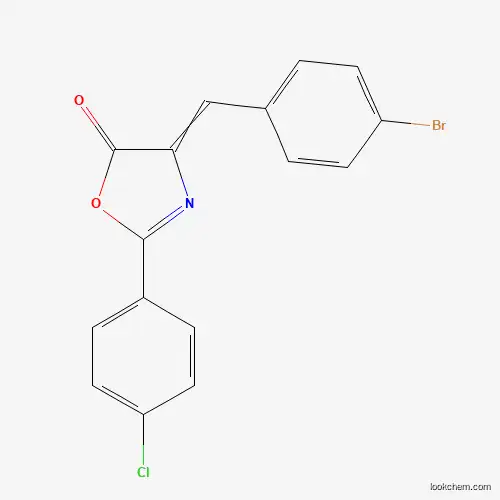 4-[(4-Bromophenyl)methylene]-2-(4-chlorophenyl)-5(4H)-oxazolone