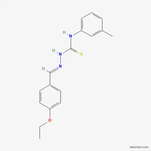 Molecular Structure of 303759-10-6 (4-ethoxybenzaldehyde N-(3-methylphenyl)thiosemicarbazone)