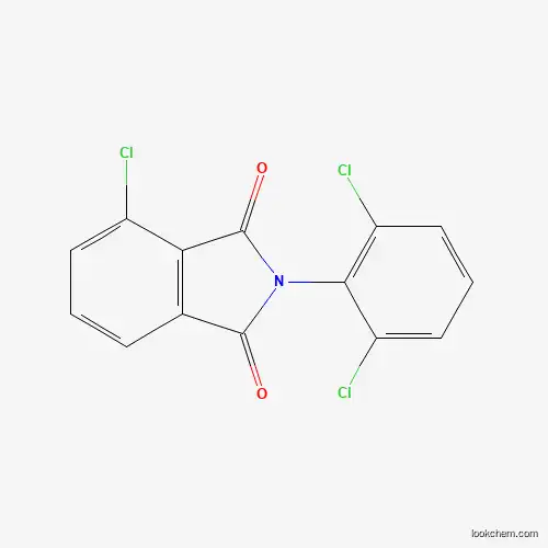 Molecular Structure of 351996-18-4 (4-Chloro-2-(2,6-dichlorophenyl)-1H-isoindole-1,3(2H)-dione)