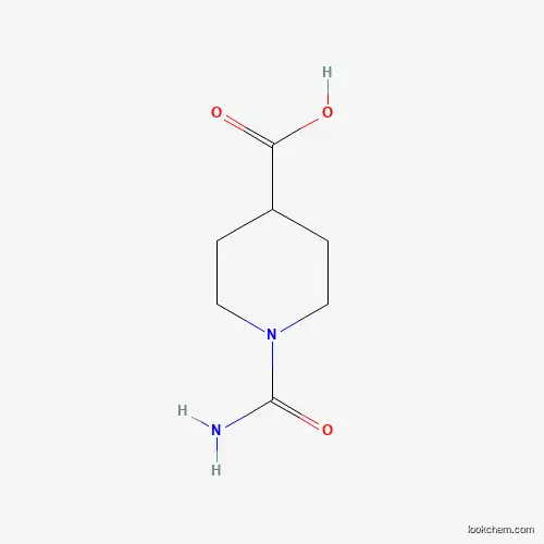 Molecular Structure of 851168-77-9 (1-carbamoylpiperidine-4-carboxylic Acid)