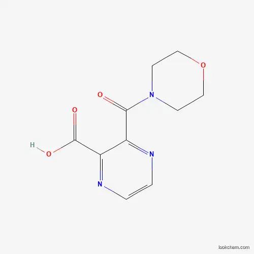 Molecular Structure of 554405-93-5 (3-(morpholine-4-carbonyl)pyrazine-2-carboxylic Acid)