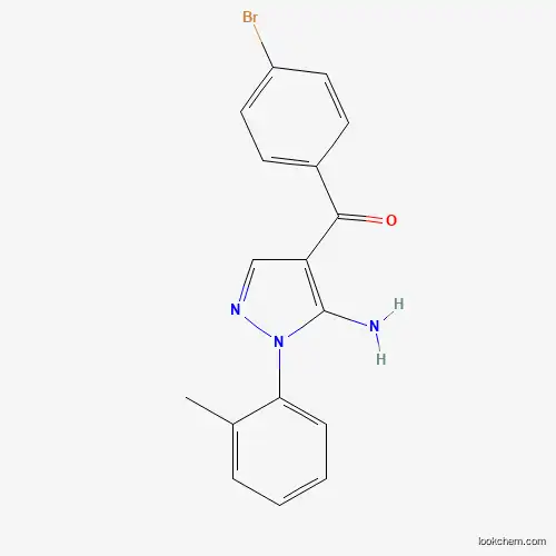 (5-AMINO-1-O-TOLYL-1H-PYRAZOL-4-YL)(4-BROMOPHENYL)METHANONE