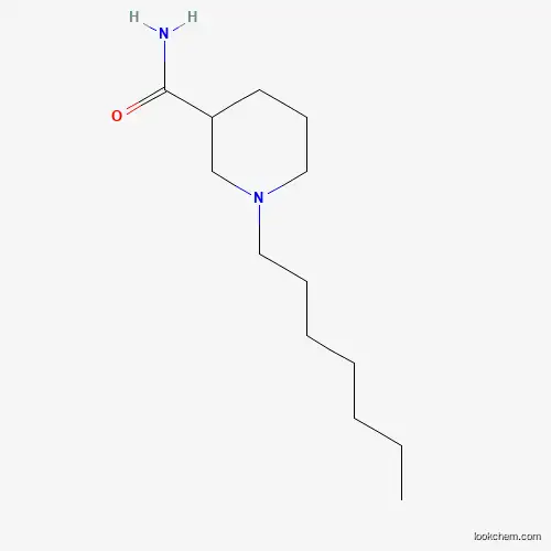Molecular Structure of 92168-55-3 (1-Heptylnipecotamide)